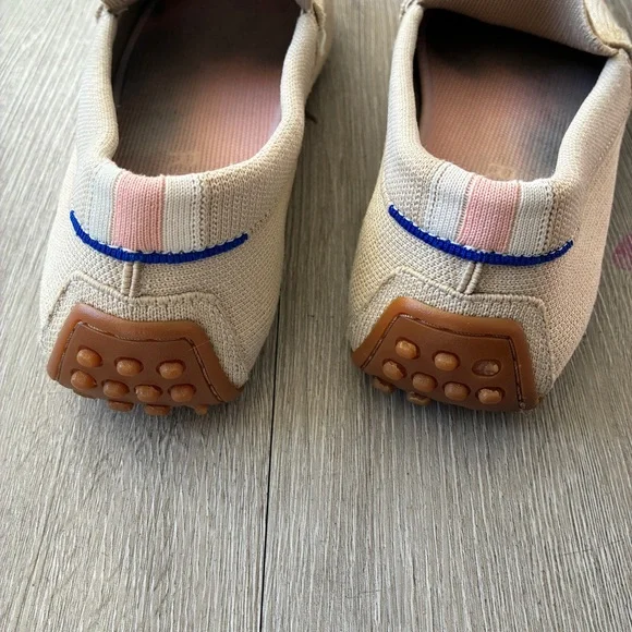 ROTHYS the driver loafer cream washable loafers minimalist neutral flats - Picture 4 of 11